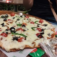Pizza at Pandora's Box in Mumbai