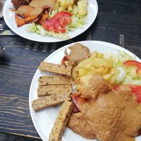 Tofu Plate & Falafel Plate at Dar 4 in Berlin