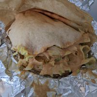 Falafel, makali & tofu sandwich (5€) - 4/5 at Dar 4 in Berlin