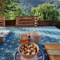 petit déjeuner at La Vie au Grand Vert in Saint-andre-de-najac