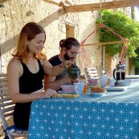 petit déjeuner at La Vie au Grand Vert in Saint-andre-de-najac
