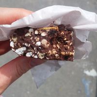 Vegan rocky road at Bioferia Organic Market in Lima
