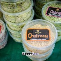 Different kinds of sprouts for sale on Lima's BioFeria at Bioferia Organic Market in Lima