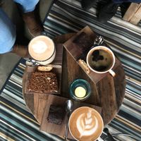 Vegan+gf bananabread and vegan brownie at Plan B Kaffeebar in Flensburg