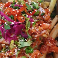 Vegan kimchi fries at BaoBun - Lisburn Rd in Belfast