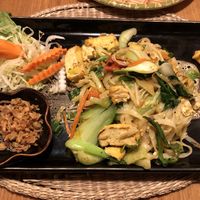 Fried noodles at Quan Que Vietnamese Cuisine in Karlovy Vary