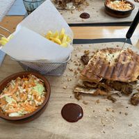 Vegan pulled pork burger at Ruby‘s Cafe in Othmarsingen