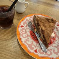 Cold Brew with a side of Oat Milk and Apple Pie.  at MUG in Trieste