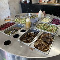   at Falafel HaRova in Jerusalem