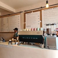 "Another clandestino" is the 2nd cafe closer to the beach at Another Clandestino in Holbox