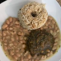 Frejol con cabrito at Loving Hut - Orbegoso in Trujillo