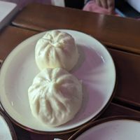 Steamed red bean buns at Spicy Moon - 3rd St in New York City