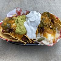 Nachos at Lickety Split in Footscray