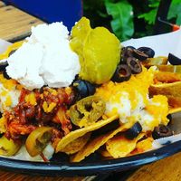 Nachos at Lickety Split in Footscray