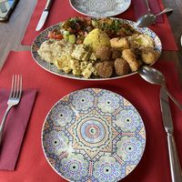 Veggie Meze at Barbès Bar in Luzern