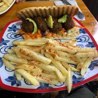 Falafel Rock at Mercy Vegan Food in Bogota