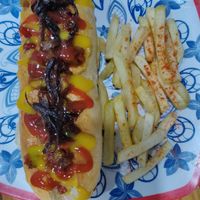 Hip Hop ( hot dog) at Mercy Vegan Food in Bogota