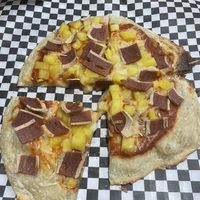 Cowabunga pizza  at Mercy Vegan Food in Bogota