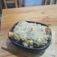 Lasagna at Mercy Vegan Food in Bogota