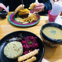 Menú del día delicioso   at Mercy Vegan Food in Bogota