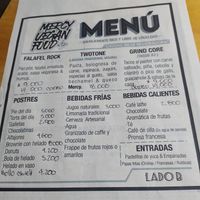Menu Page 21@ at Mercy Vegan Food in Bogota