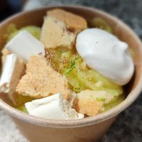 Verrine citron meringuée at Vegorilla in Montpellier