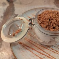 Chestnut mousse at Vegorilla in Montpellier