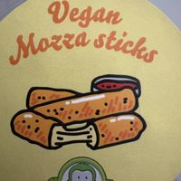 Vegan mozza sticks   at Vegorilla in Montpellier