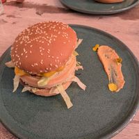 Big mac at Vegorilla in Montpellier
