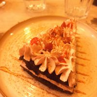 Gâteau fraise chocolat at Vegorilla in Montpellier