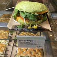 Vegan Deluxe Bao Bagel at CPH - Espresso House - T2 in Kastrup