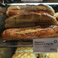 Avocado baguette at CPH - Espresso House - T2 in Kastrup
