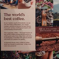 Little behind in marketing... at CPH - Espresso House - T2 in Kastrup