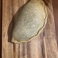 Zucchini and mushrooms  at Lima Empanadas in Copenhagen