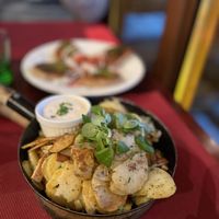 Gröstl mit Räuchertofu   at Dorfstadl in Fiss