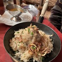 The “käsealternative knödel”!  at Dorfstadl in Fiss