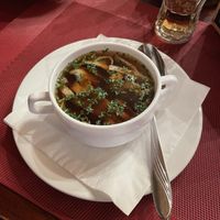 Frittatensuppe  at Dorfstadl in Fiss