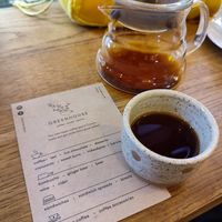 Drip coffee at Szklarnia in Krakow