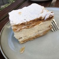 Oh so good kremòwka!  at Szklarnia in Krakow