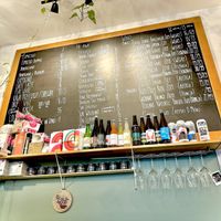 Menu  at Szklarnia in Krakow