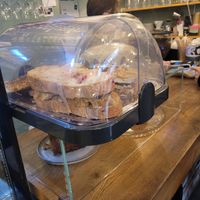 sandwiches at Szklarnia in Krakow