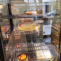 cakes at Szklarnia in Krakow