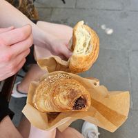 Tahini-chocolate and plain at Szklarnia in Krakow
