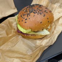 Pastrami sandwich at Szklarnia in Krakow