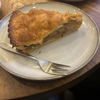 Apple pie  at Szklarnia in Krakow
