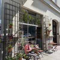 From outside at Szklarnia in Krakow