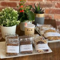 Vegan pastries  at Sip N Play in Brooklyn