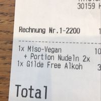 Vegan!!! at Shin Ramen  in Hannover
