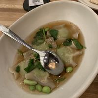 Edamame dumplings.  at True Food Kitchen in Las Vegas