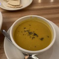 Butternut squash soup.  at True Food Kitchen in Las Vegas